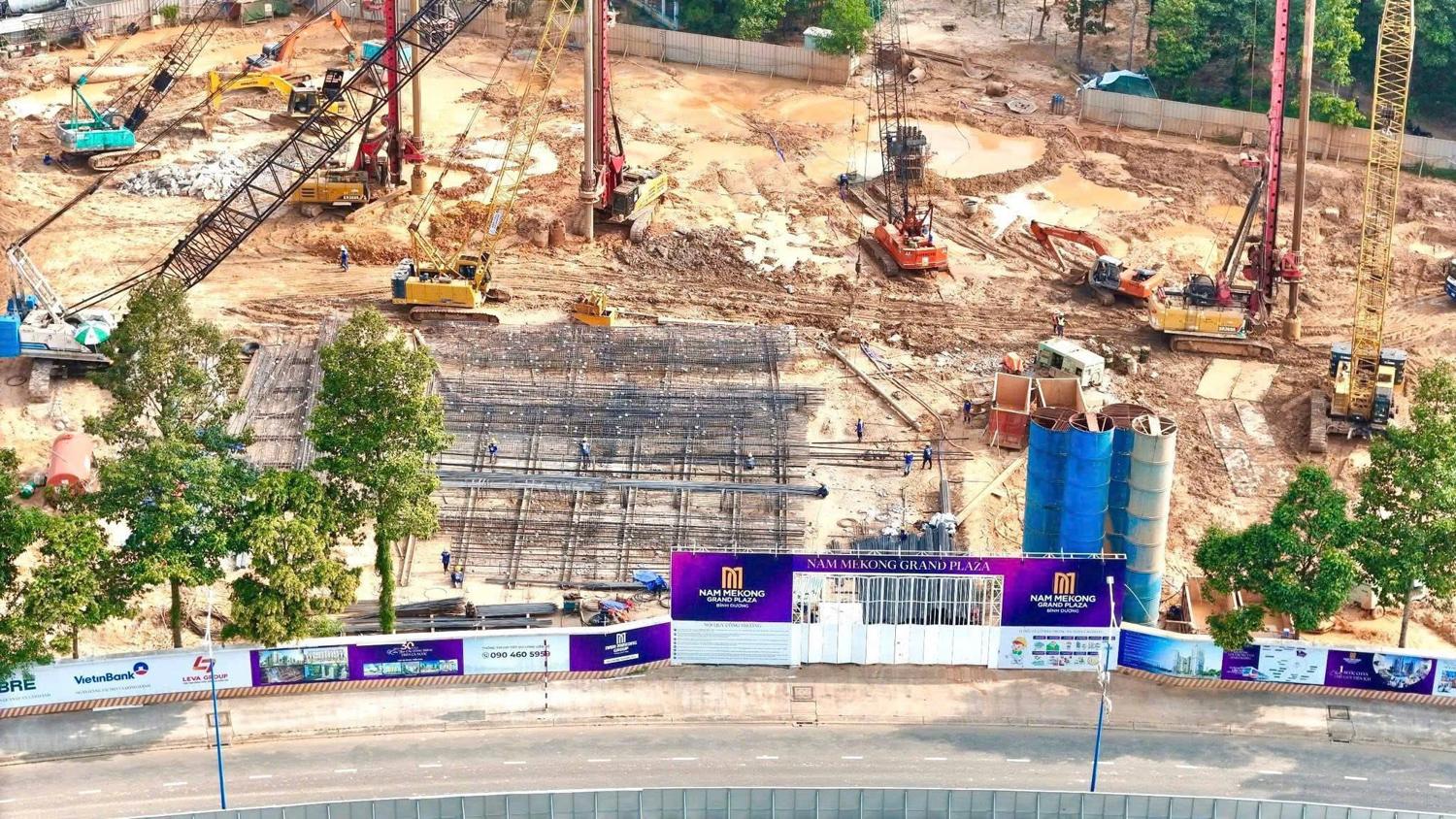 tien do du an nam mekong grand plaza binh duong thang 3 2026 3