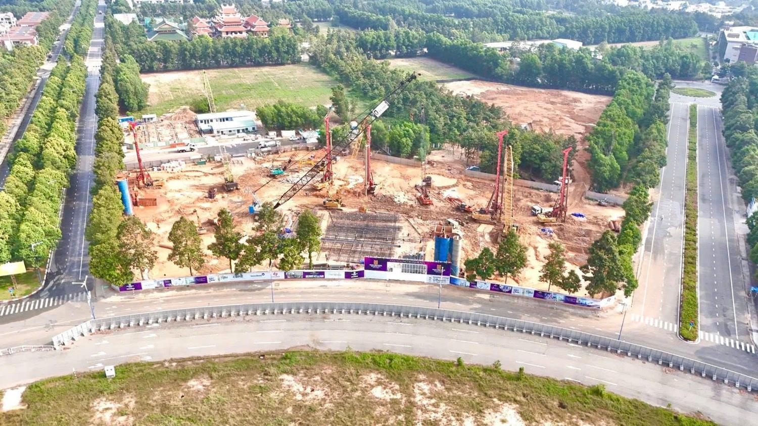 tien do du an nam mekong grand plaza binh duong thang 3 2026