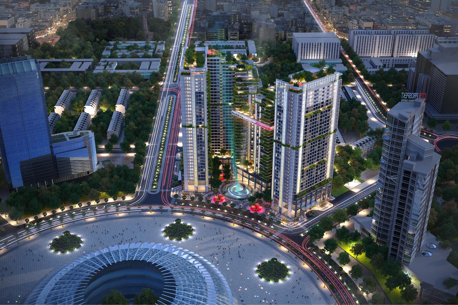 Tiện ích phong phú dự án Nam Mekong Grand Plaza