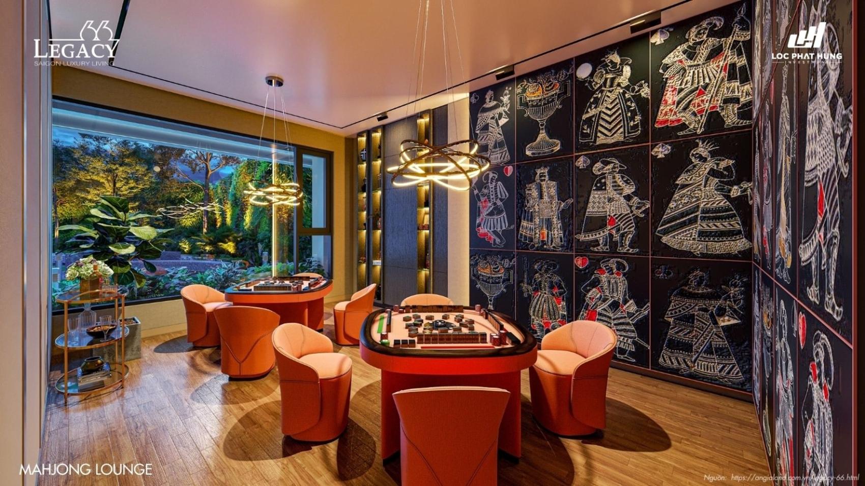 Tiện ích Legacy 66 phong phú