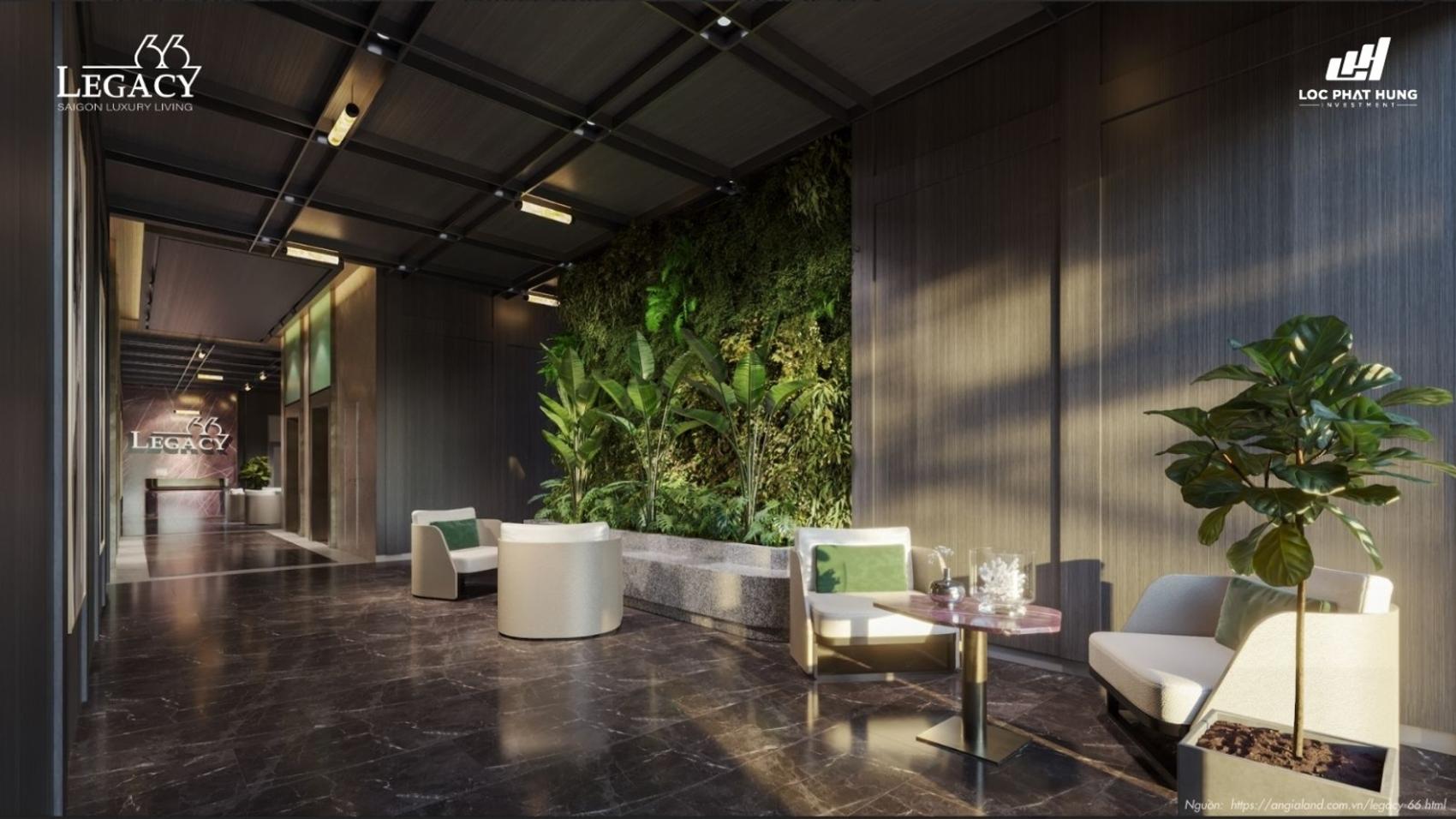 Tiện ích Legacy 66 phong phú