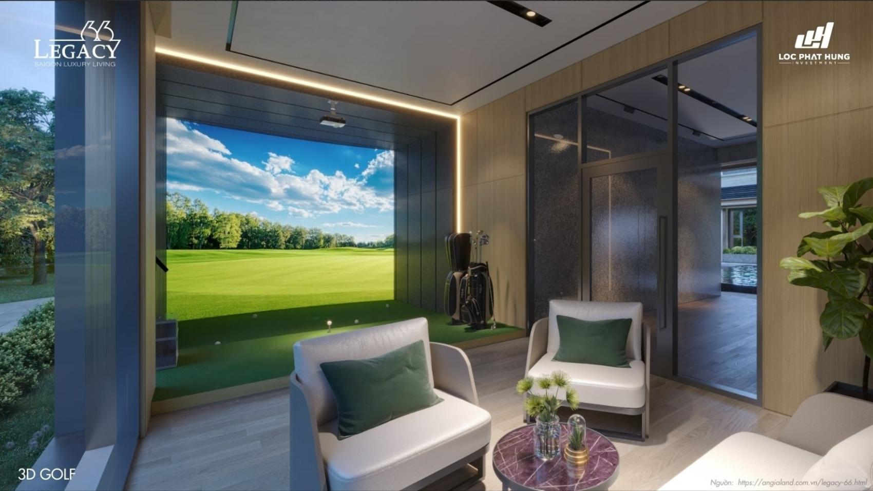 Tiện ích Legacy 66 phong phú