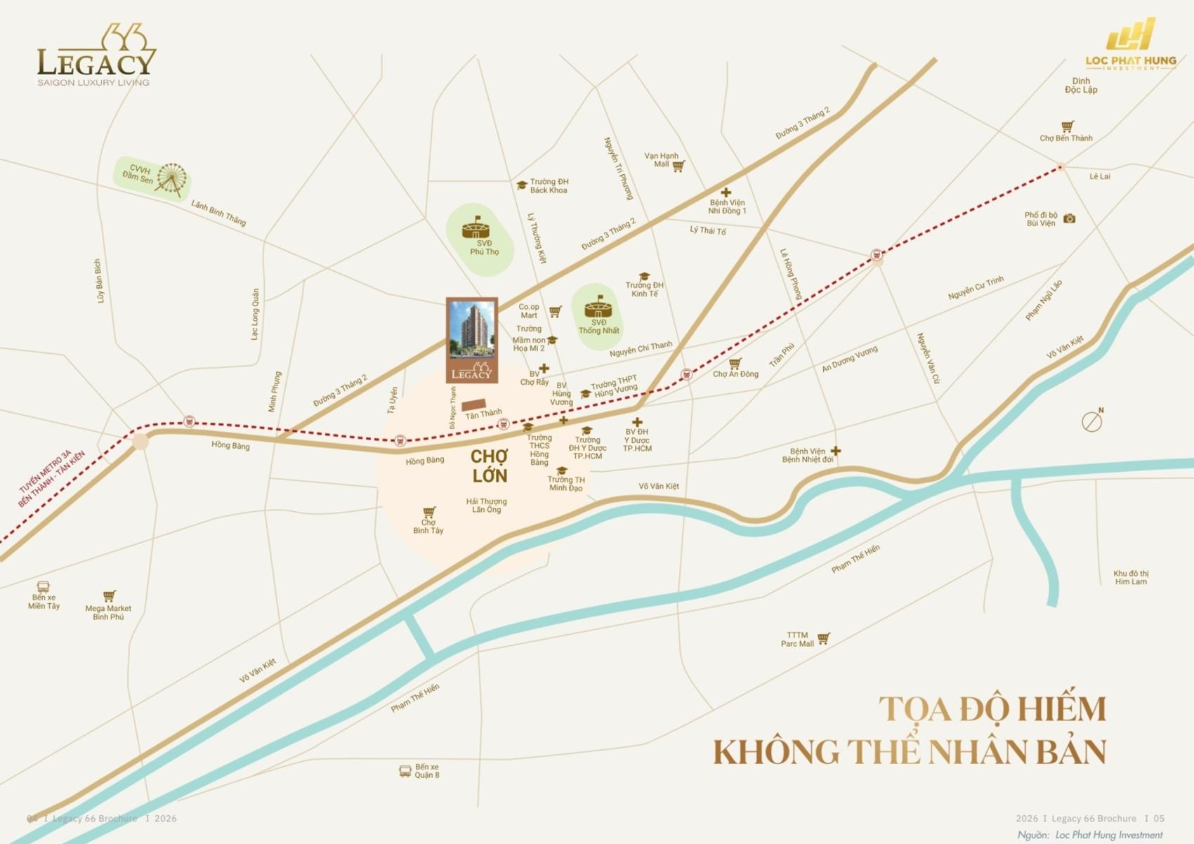 Vị trí dự án Legacy 66