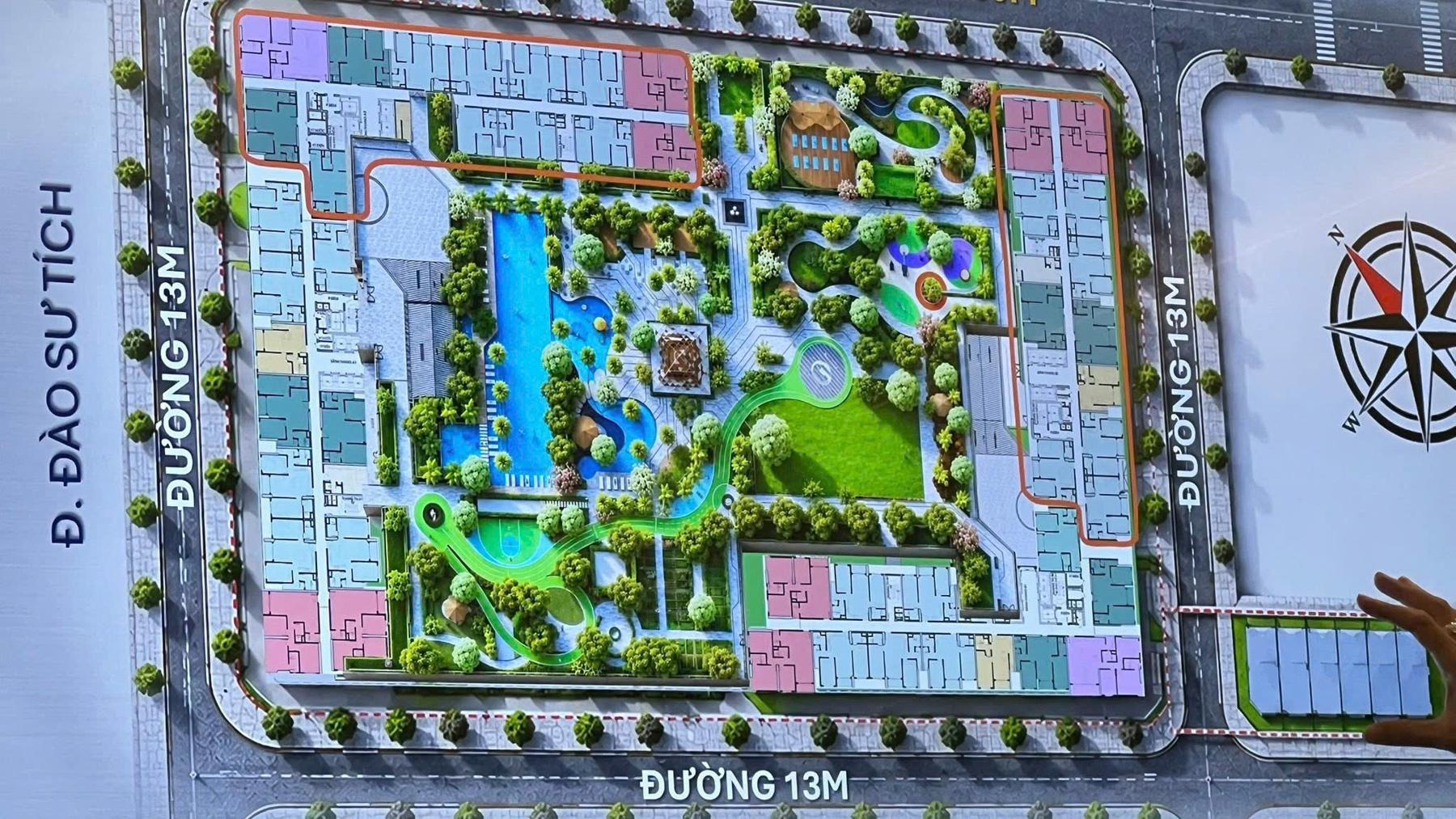 Mặt bằng & thiết kế dự án TT Genesis