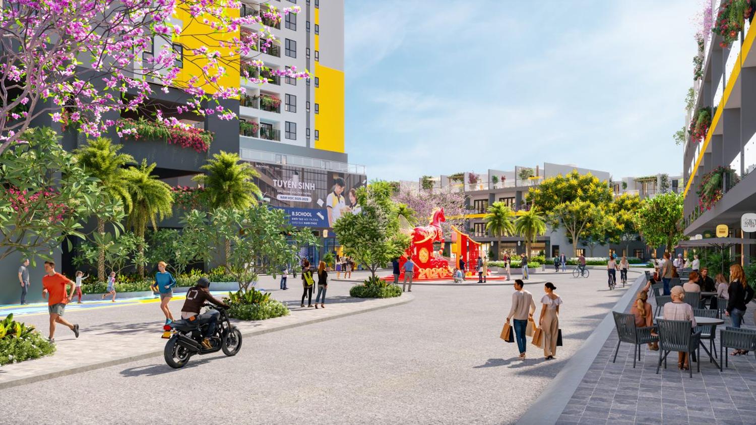 Tiện ích nội khu dự án Bcons Central Park