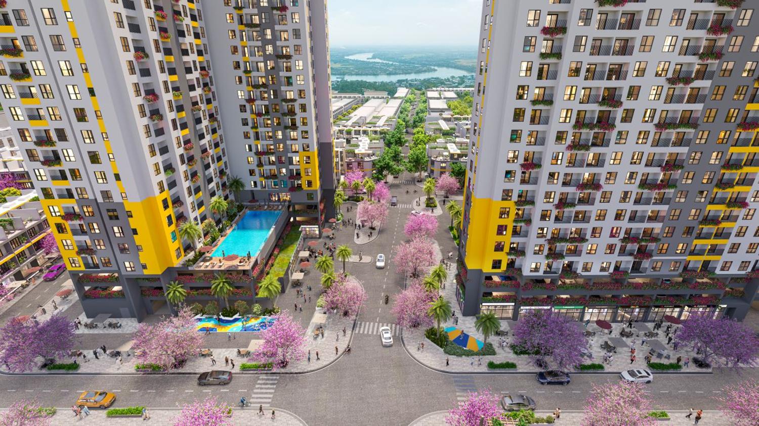 Tiện ích nội khu dự án Bcons Central Park