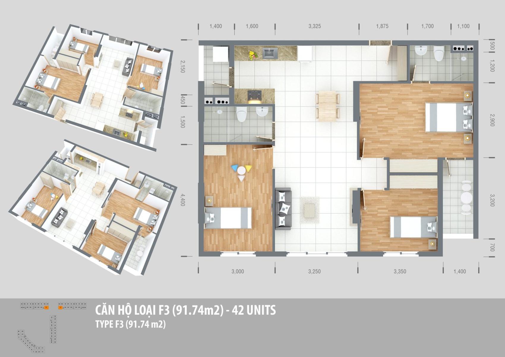 Mặt bằng & thiết kế Solena Green Town Bình Tân