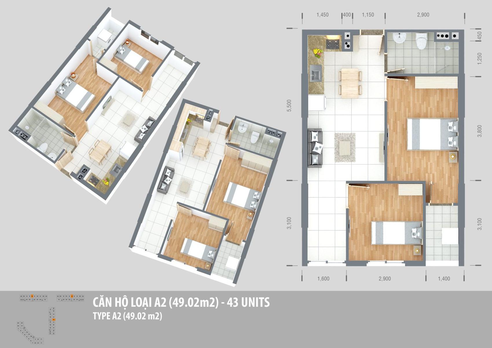 Mặt bằng & thiết kế Solena Green Town Bình Tân