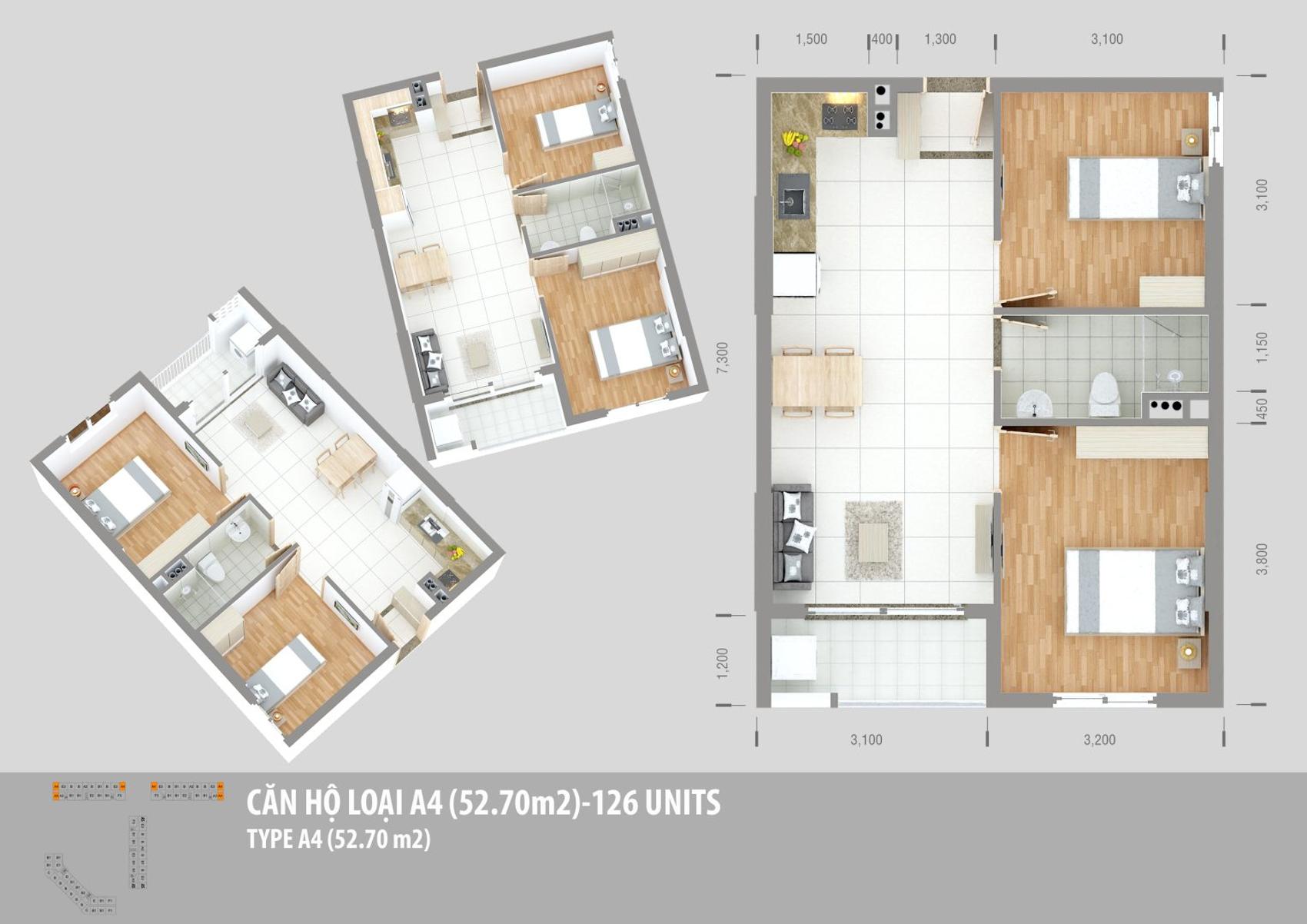 Mặt bằng & thiết kế Solena Green Town Bình Tân