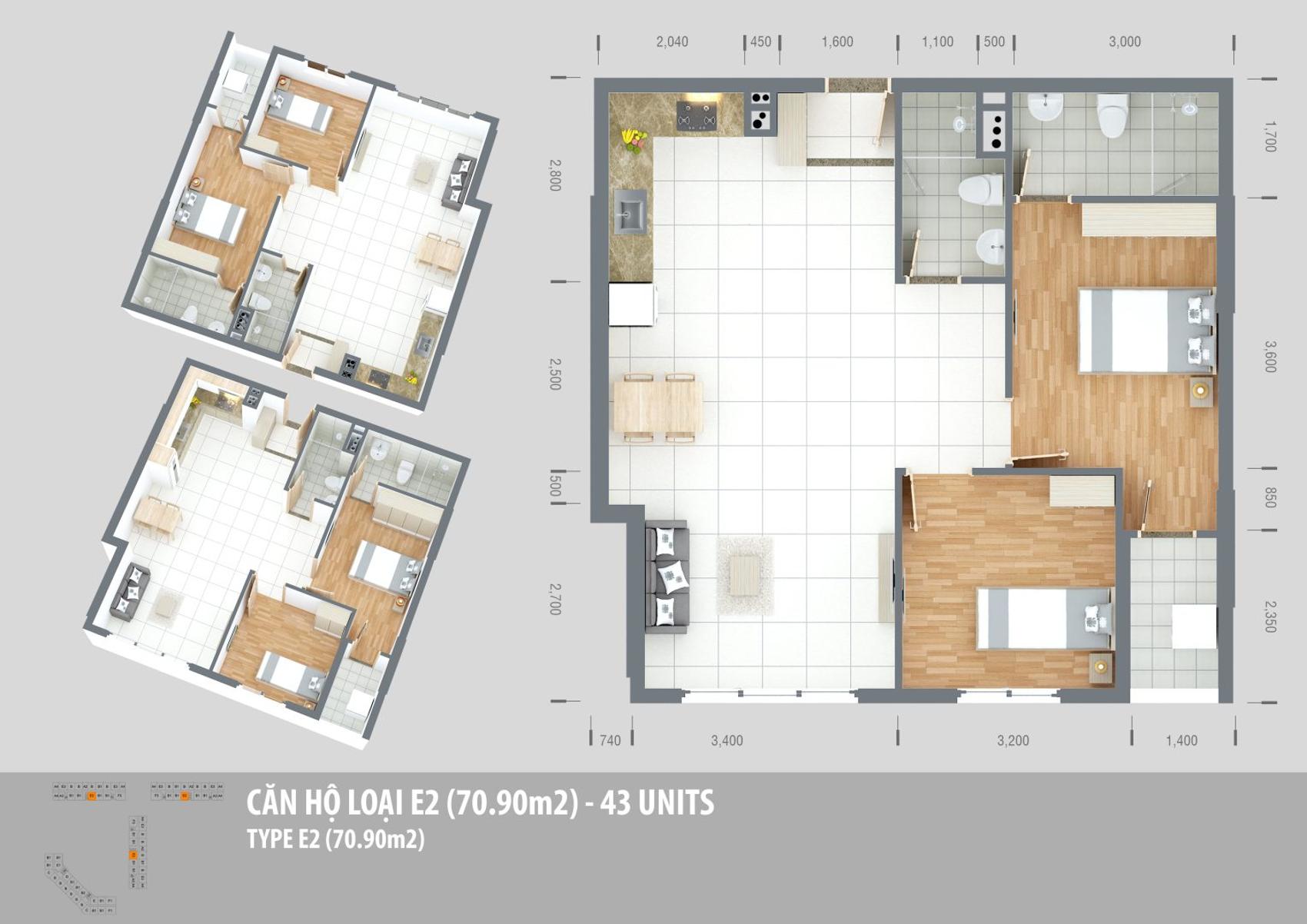Mặt bằng & thiết kế Solena Green Town Bình Tân