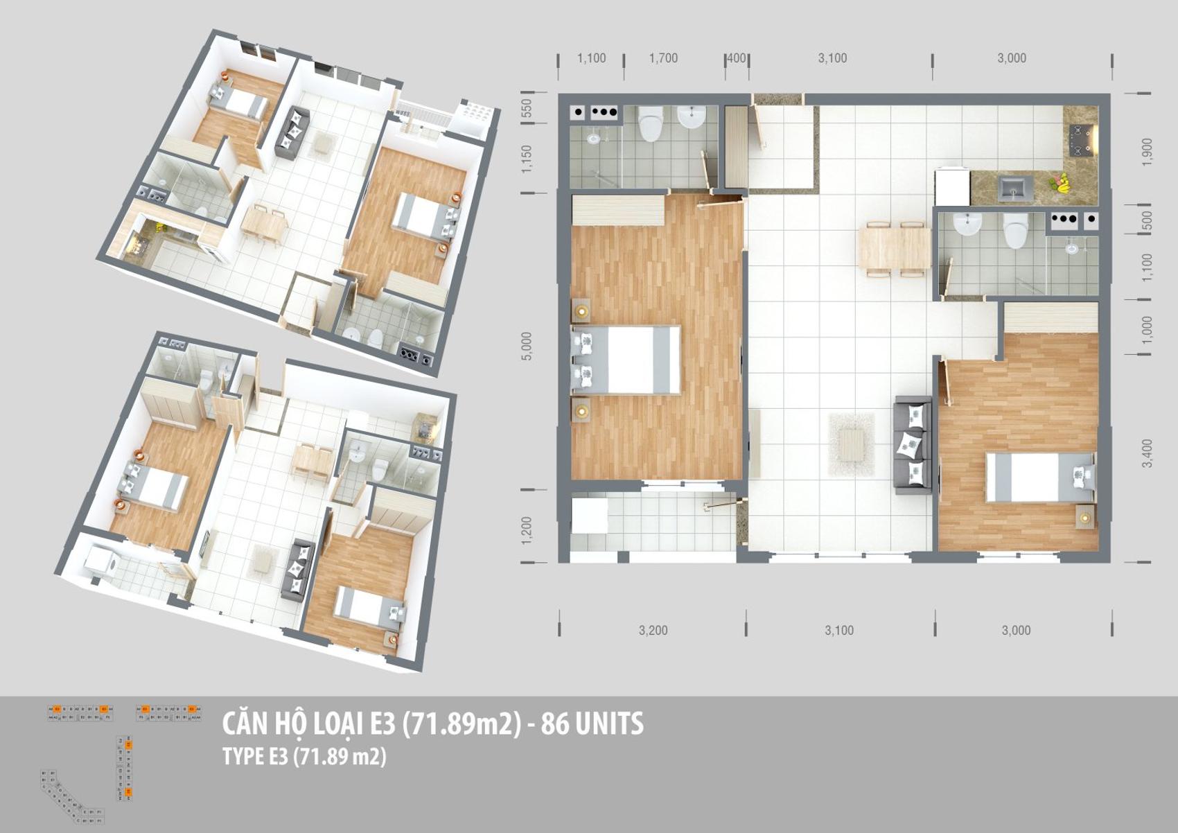 Mặt bằng & thiết kế Solena Green Town Bình Tân
