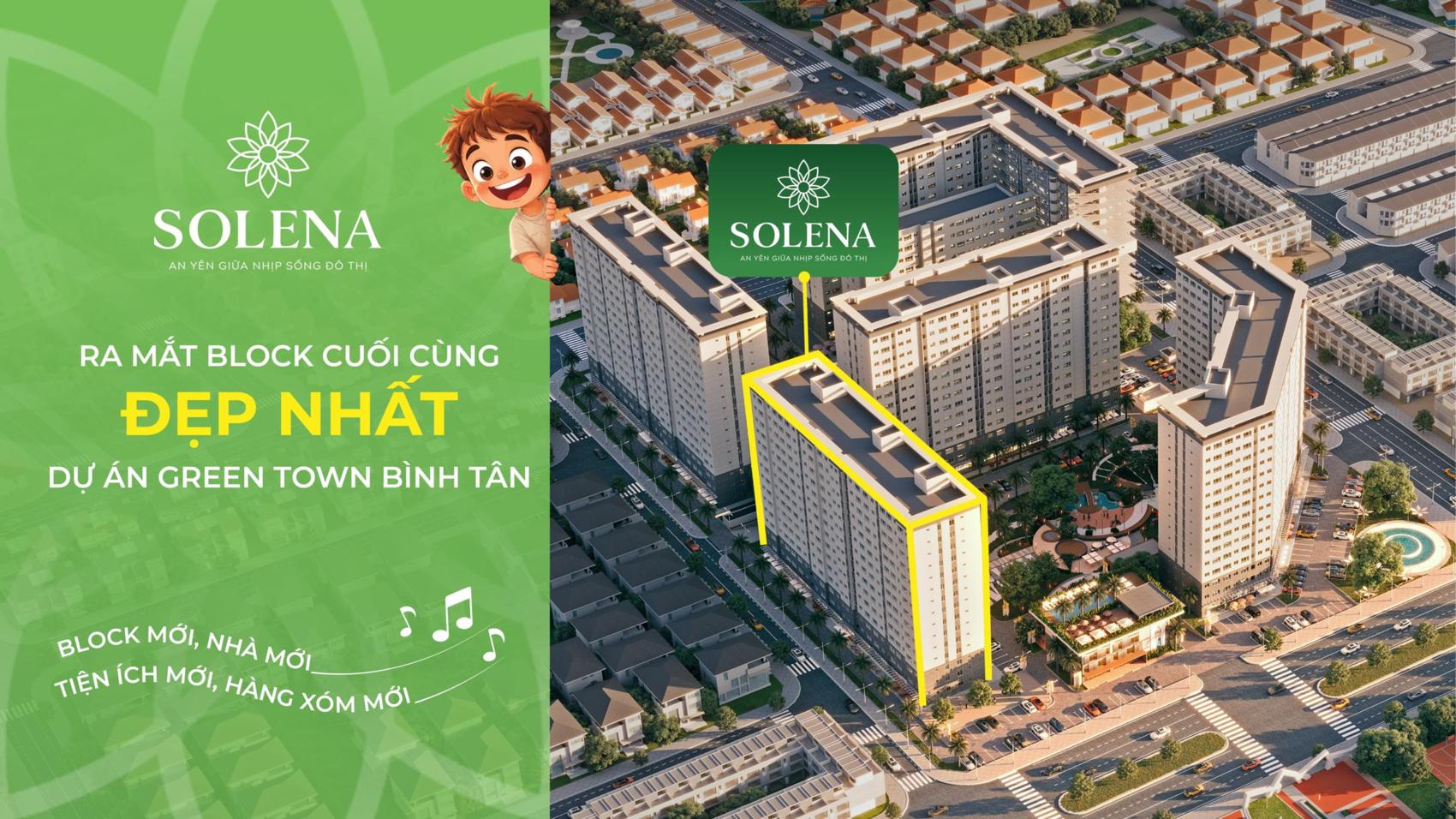 Tiện ích nội khu Solena Green Town Bình Tân