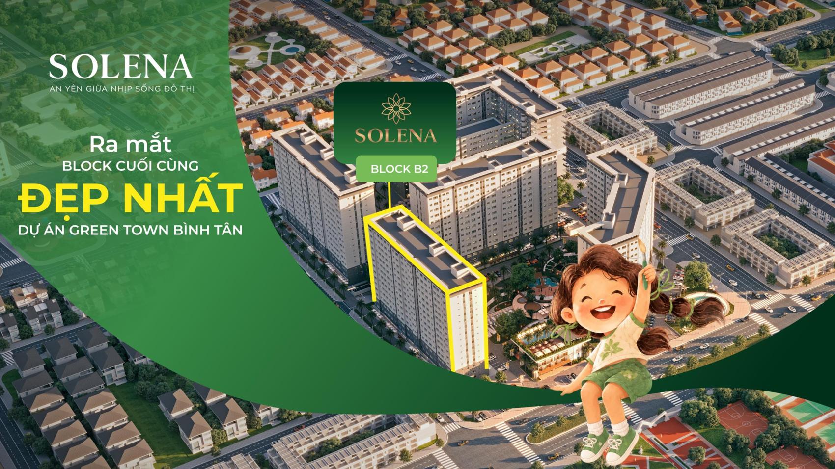 Tiện ích nội khu Solena Green Town Bình Tân