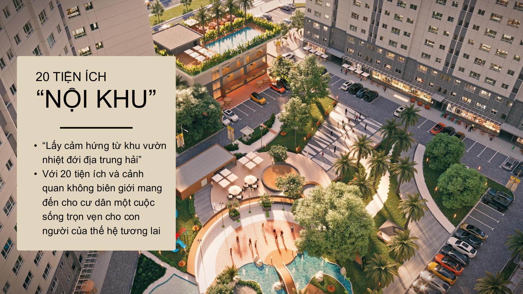 Tiện ích nội khu Solena Green Town Bình Tân