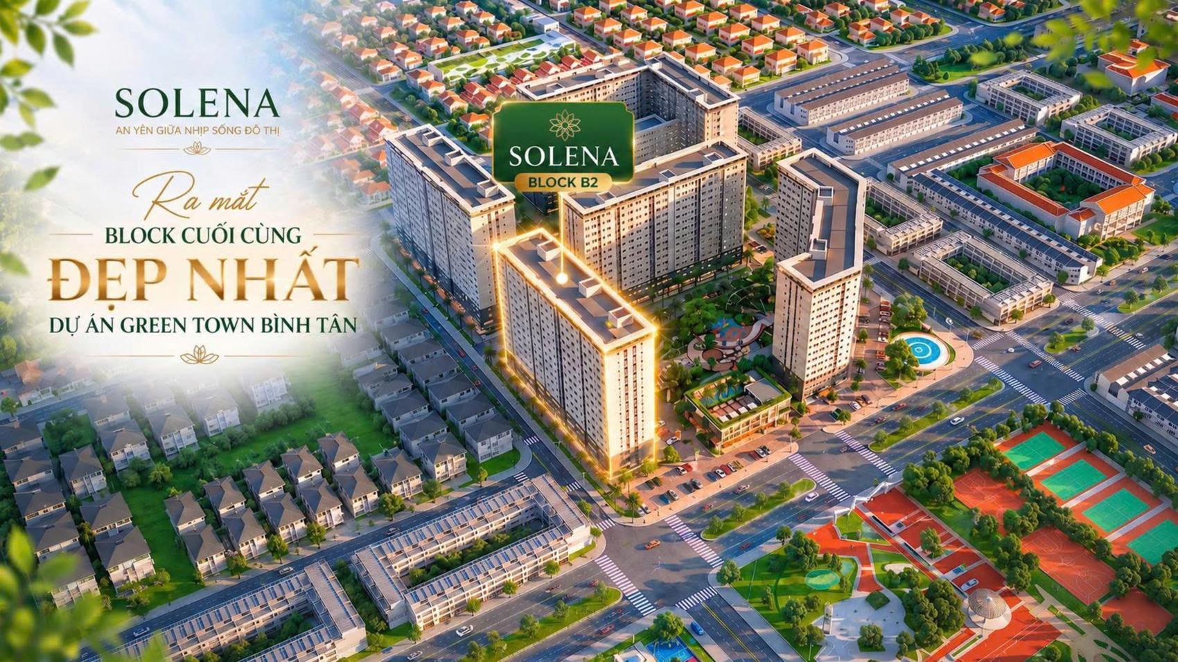 Tiện ích nội khu Solena Green Town Bình Tân