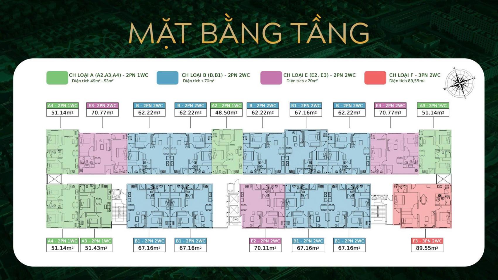 Mặt bằng & thiết kế Solena Green Town Bình Tân