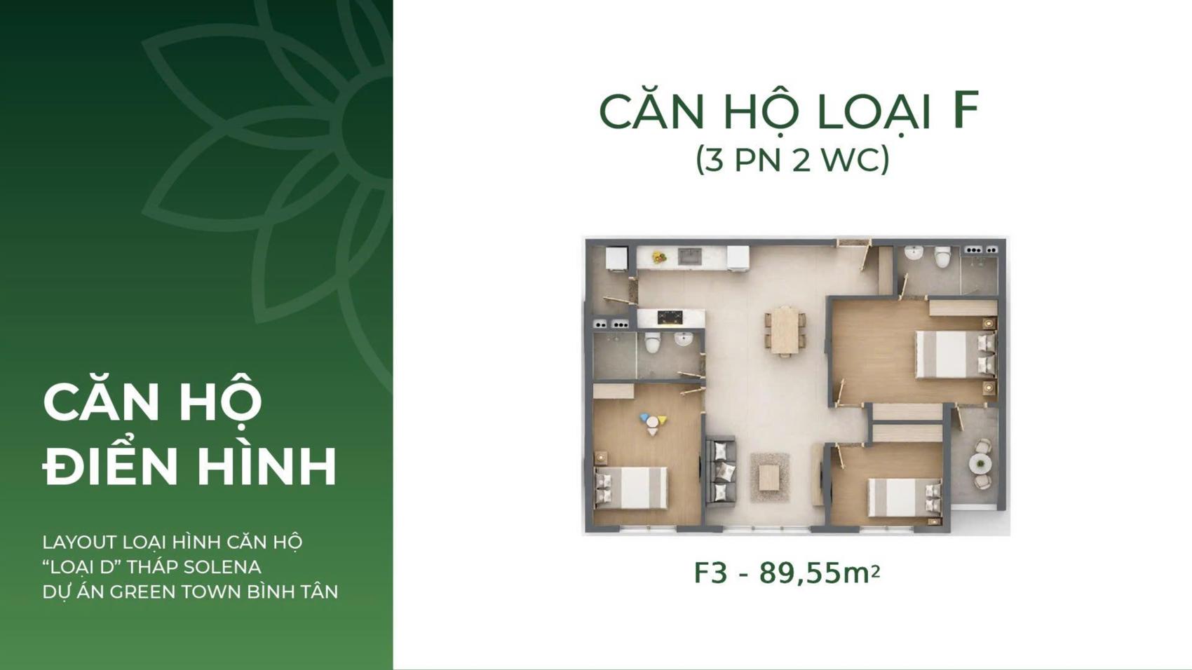 Mặt bằng & thiết kế Solena Green Town Bình Tân