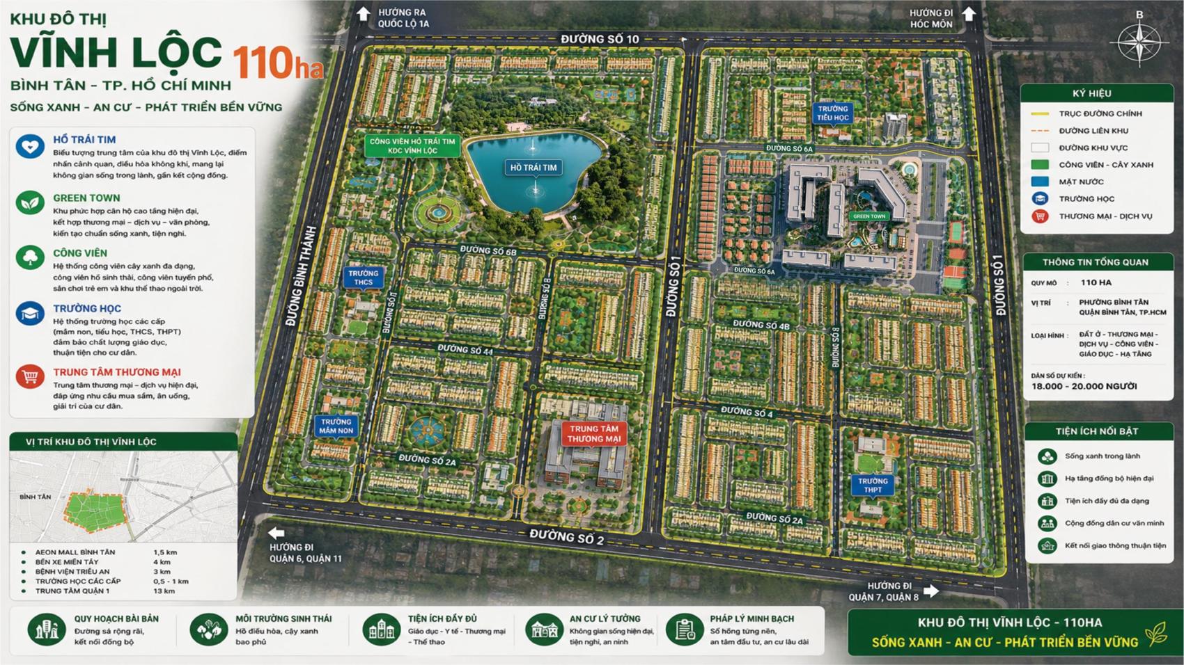 Mặt bằng & thiết kế Solena Green Town Bình Tân