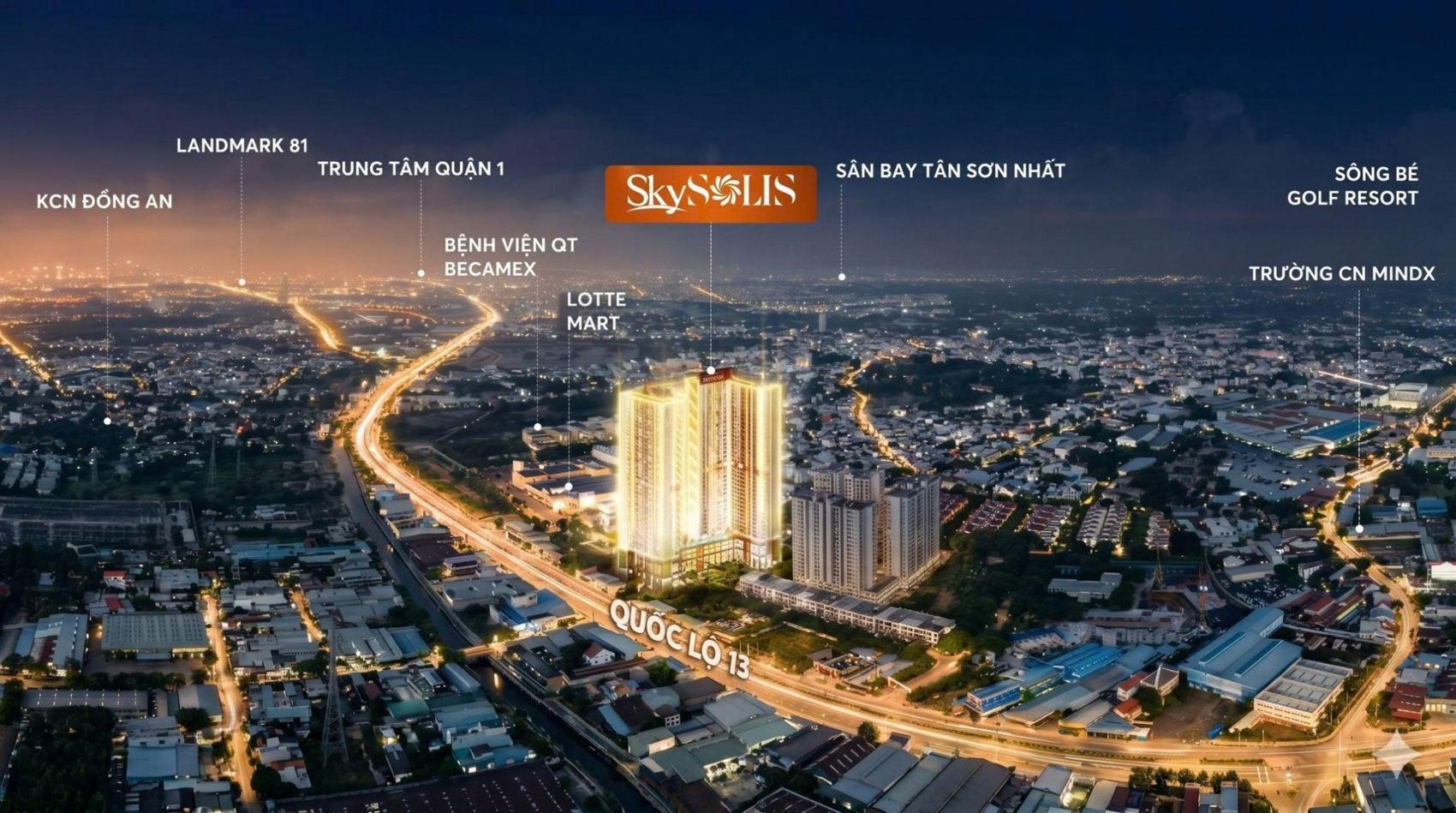 Phối cảnh dự án Sky Solis