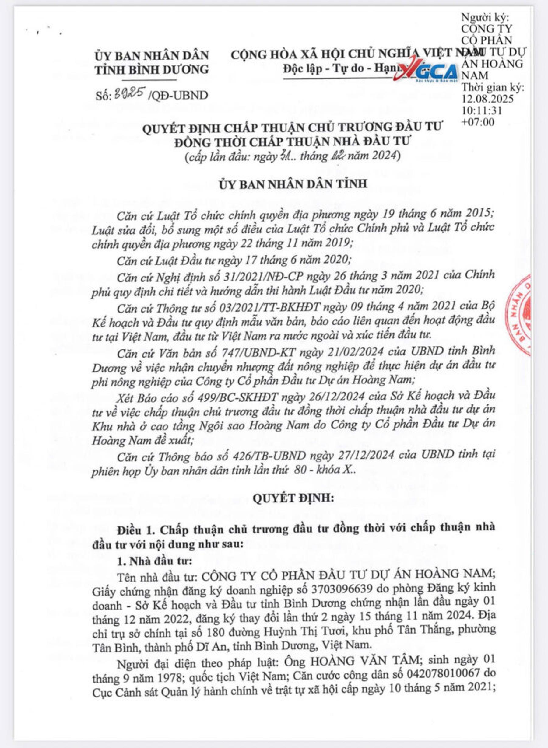 Dự án Pháp lý chuẩn Bcons Aria