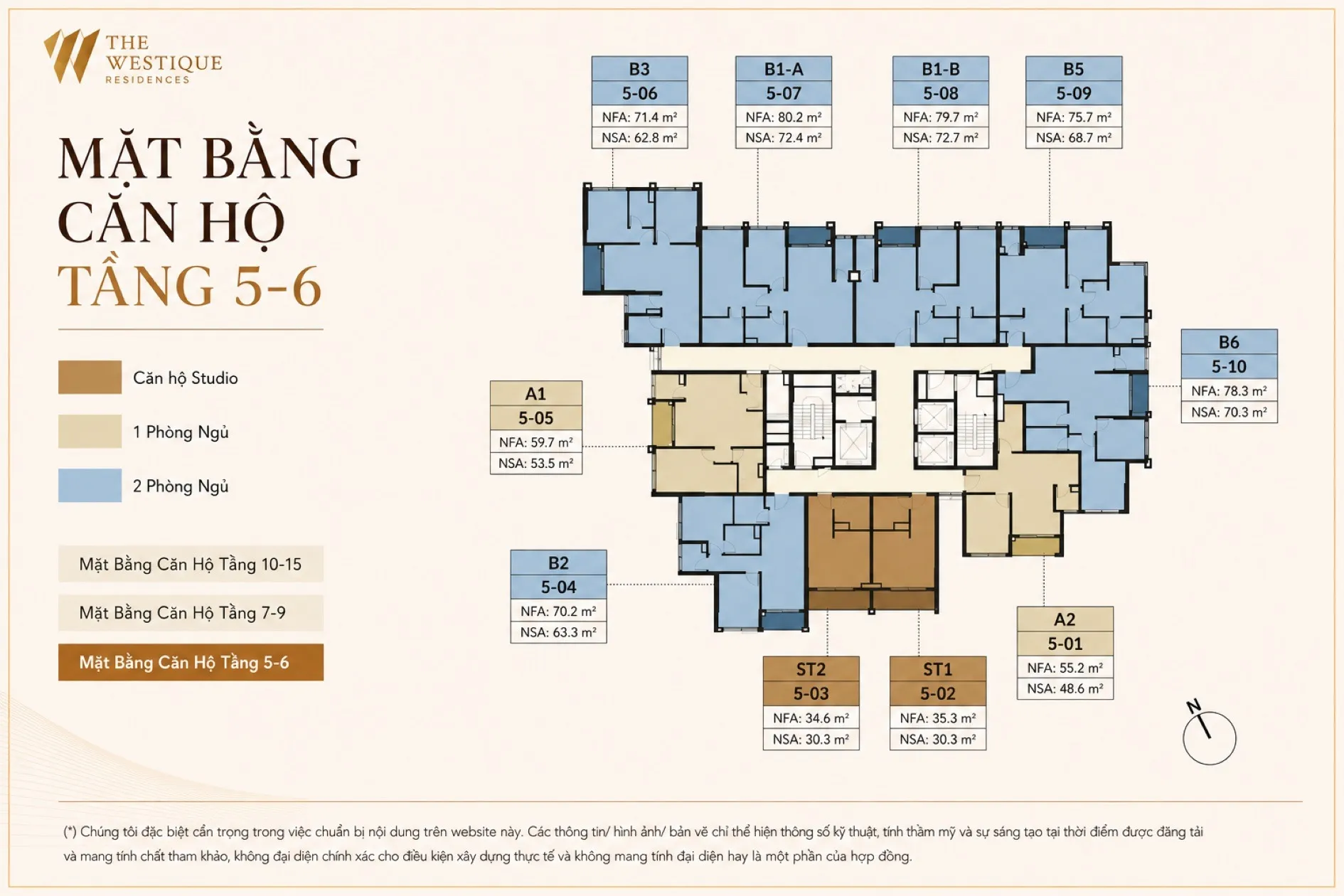 The Westique Residences Mặt bằng & Thiết kế dự án The Westique Residences