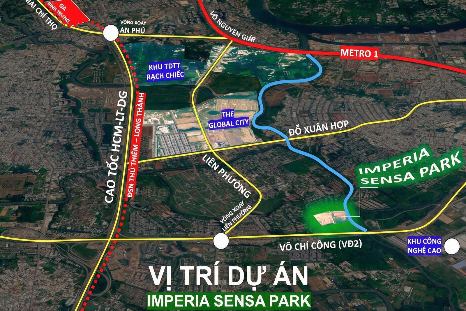 Imperia Sensa Park Vị trí dự án Imperia Sensa Park