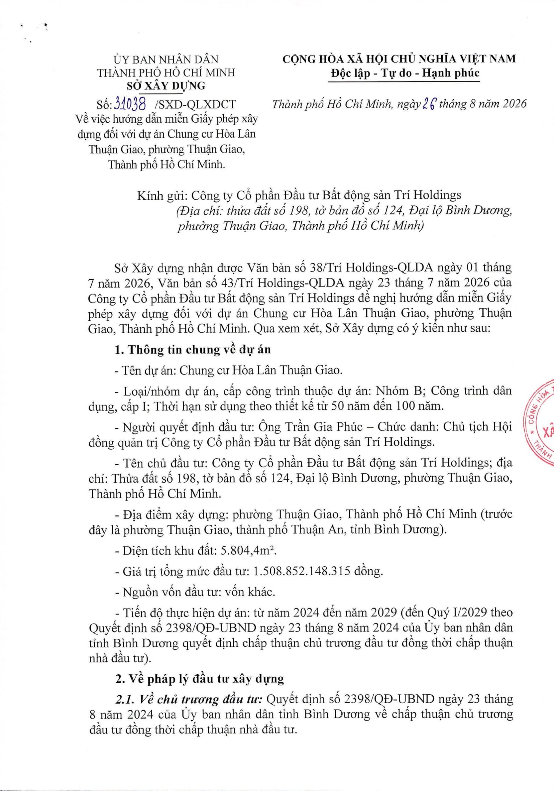Pháp lý dự án
