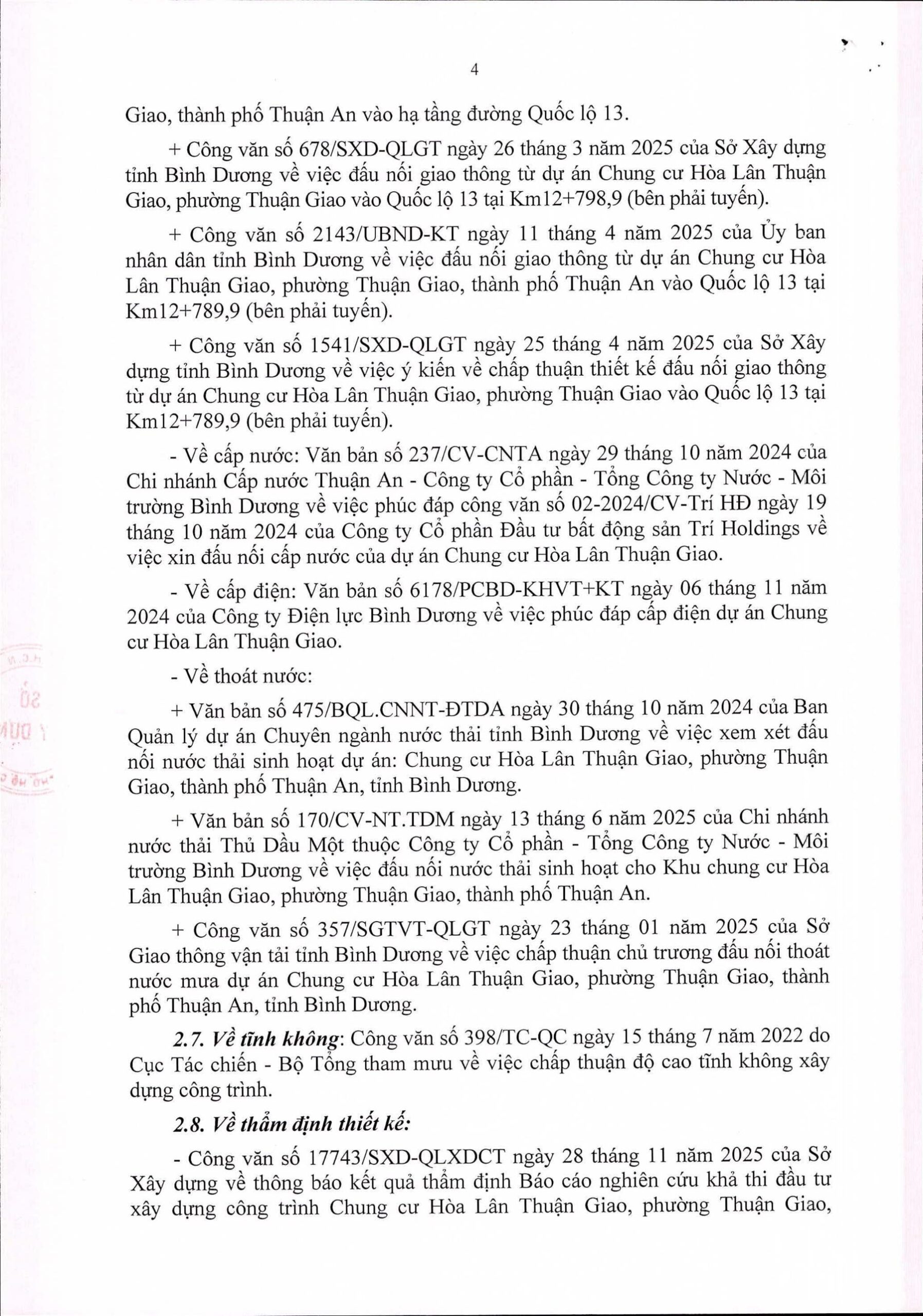 Pháp lý dự án