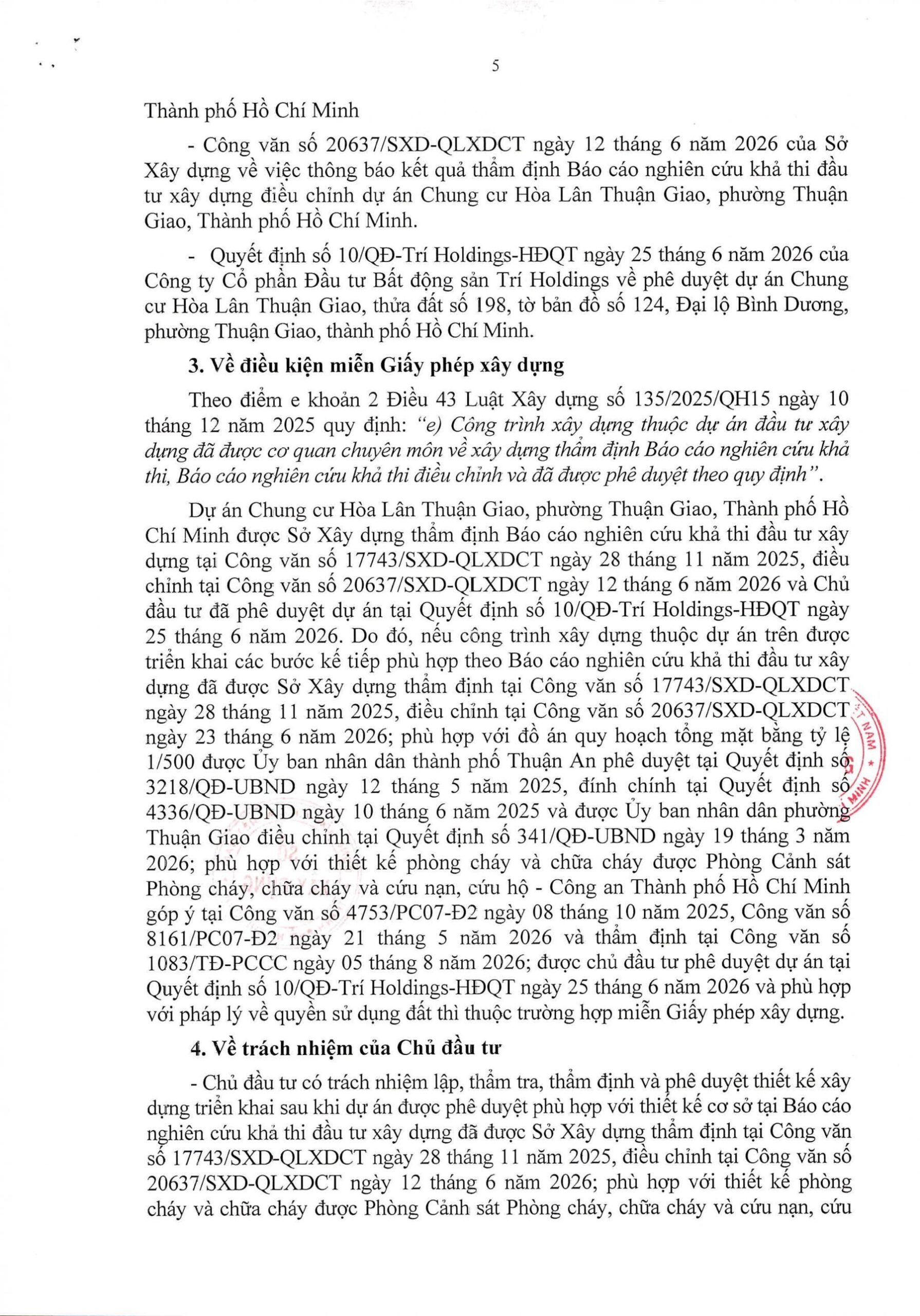 Pháp lý dự án